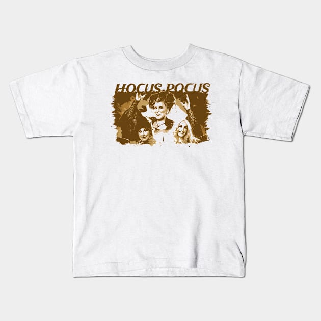 sanderson sister hocus pocus vintage Kids T-Shirt by podni cheear